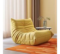 Caikbms Canapé Poire Adulte, Grand Fauteuil Poire, Fauteuil Poire pour Adolescent, Mousse Confort Haute Densité, Pouf pour Salon Ou Chambre D,Single