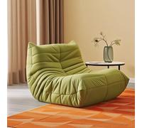 Caikbms Canapé Poire Adulte, Grand Fauteuil Poire, Fauteuil Poire pour Adolescent, Mousse Confort Haute Densité, Pouf pour Salon Ou Chambre B,Single