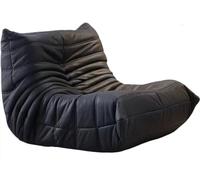 Caikbms Fauteuil Poire, Grand Fauteuil Poire, Canapé Poire pour Adolescents avec Mousse Haute Résilience, Pouf Mousse Mémoire Forme pour Salon Chambre Coucher Bureau E,Single