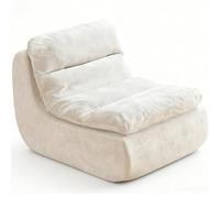 Caikbms Fauteuil Poire Mousse Mémoire Forme pour Adulte, Canapé Simple Rebond Élevé, Fauteuil Sol pour Petit Espace, Canapé Compression sous Vide, Adapté Chambre Et Salon D