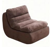 Caikbms Fauteuil Poire Mousse Mémoire Forme pour Adulte, Canapé Simple Rebond Élevé, Fauteuil Sol pour Petit Espace, Canapé Compression sous Vide, Adapté Chambre Et Salon C