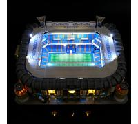 Caikbms Kit Déclairage LED Compatible avec Le-go 10299 Bernabeu Stadium Stade Domicile Real Madrid Liga, Éclairage LED avec Télécommande (Lumières Uniquement, Pas Modèles) A