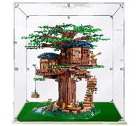 Caikbms Vitrine Acrylique Compatible avec Cabane dans Les Arbres Lego 21318, Couvercle Anti-Poussière Transparent, Boîte Modèle Bloc Construction (Vitrine Uniquement) B,3mm