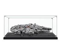 Caikbms Vitrine Acrylique Compatible avec L-Ego 75192 Millennium Falcon, Vitrine Anti-Poussière pour Modèles Dobjets Collection (Vitrine Uniquement) A,3mm