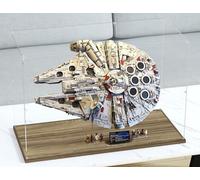 Caikbms Vitrine Acrylique Compatible avec Le-go 75192 Millennium Falcon, Boîte Rangement Et Dorganisation Anti-Poussière pour Modèle (Vitrine Uniquement) A,3mm