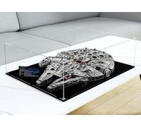 Caikbms Vitrine Acrylique Compatible avec Le-go 75192 Millennium Falcon, Vitrine Transparente Anti-Poussière (Vitrine Uniquement) C,3mm