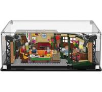 Caikbms Vitrine Acrylique Compatible avec Lego Friends Central Perk 21319, Boîte Modèle Transparente Anti-Poussière, Taille : 35X30x15 Cm (sans Ensemble Lego) 3mm