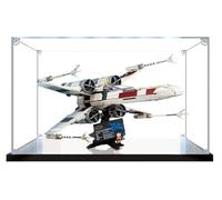 Vitrine Acrylique Compatible avec Modèle Brique Lego 75355 X-Wing Starfighter, Vitrine Anti-Poussière Assembler, Vitrine Épaisse Transparente pour Jouets Collection A,2mm