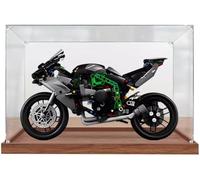 Caikbms Vitrine Acrylique Compatible avec Moto Lego 42170 H2R, Boîte Modèle en Acrylique, Couvercle Anti-Poussière Transparent (sans Modèle) C,3mm