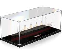 Caikbms Vitrine Compatible avec Le-go Titanic 10294, Vitrine Anti-Poussière pour Modèles Titanic (Vitrine Uniquement) B,2mm