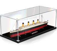 Caikbms Vitrine Compatible avec Lego Titanic (10294), Vitrine Anti Poussière pour Modèles Dobjets Collection (Vitrine Uniquement) B,2mm