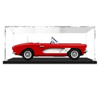 Caikbms Vitrine Modèle Acrylique pour Compatible avec Corvette Lego 10321, Vitrine Transparente Anti Poussière (Modèle Non Inclus) B,3mm