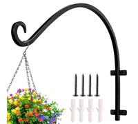 cailiya 1 Pièce Panier Mural Forgé Main,pour Mangeoires d'oiseaux,Carillons Éoliens,Lanternes,Décoration De La Maison De Campagne