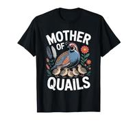 Caille Amoureux des Oiseaux Mère des cailles Nature T-Shirt