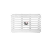 Caillebotis 80X50 Blanc