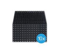 Caillebotis caoutchouc 40 x 60 cm (10 pièces)