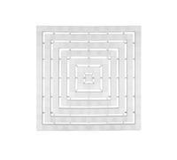 Caillebotis / Clayette de douche Plateforme 57 x 57 cm