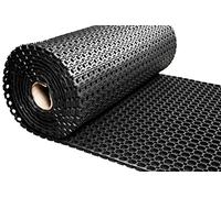 Caillebotis en caoutchouc en rouleau - Epaisseur 23 mm - Largeur 150 cm - par 5 mètres