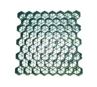 Caillebotis en Gravier for trottoirs, Dalles de Pavage en Plastique et grilles d'allée, for allées, pentes, Jardins, aménagements paysagers, parkings(5cm-16 Pieces)