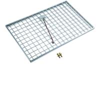 Caillebotis en tôle d'acier, accessoire, pour armoire KVS taille 1 - HAGER ZAY90271