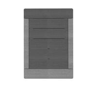 Caillebotis en lames composites pour douche solaire Formidra - Dark Grey