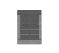Caillebotis pour douche solaire Dark Gray
