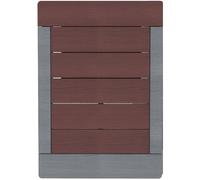 Caillebotis pour douche solaire Dark Coffee