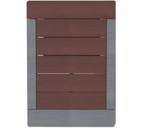 Caillebotis pour douche solaire Poolstar - Dark Coffee