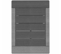 Caillebotis pour douche solaire Poolstar - Dark Grey