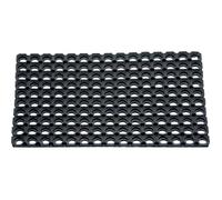 Caillebotis - WE ME - 50x80cm - Caoutchouc - Noir - Rectangulaire