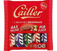 Cailler 5 Branches Originales, Chocolat Au Lait, Max Praliné, 115g