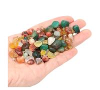 Cailloux Aquarium Mélange de copeaux de cristal de Quartz, roche, gravier, spécimen d'aquarium, décor d'aquarium, pierres naturelles tombées et minéraux(Color2,50g)