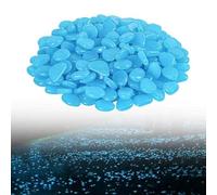 Cailloux phosphorescents, Pierres lumineuses qui brillent dans le noir Galets lumineux(Blue)