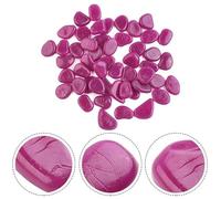 Cailloux phosphorescents, Pierres lumineuses qui brillent dans le noir Galets lumineux(Purple)