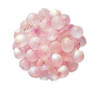 Cailloux, pierres décoratives naturelles, Glass Marbles, Glass Stones, Glass Gems Beads, Sea Glass Pebbles for Aquarium Turtle Fish Tank Vase Filler Terrarium Flowerpot Decoration,E,100(F,200)