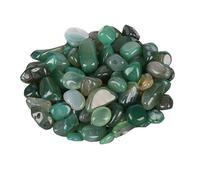 Cailloux, pierres décoratives naturelles, Polished Agate Stones Colored Pebbles River Rocks for Plants, Aquarium Rocks, Fish Tank Rocks, Vase Filler Rocks, Landscaping Rocks And DIY Arts,Red(Green)