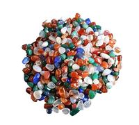 Cailloux, pierres décoratives naturelles, Polished Agate Stones Colored Pebbles River Rocks for Plants, Fish Tank Rocks, Vase Filler Rocks, Aquarium Rocks, Landscaping Rocks And DIY Arts,M(M)