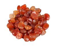 Cailloux, pierres décoratives naturelles, Polished Agate Stones Colored Pebbles River Rocks for Plants, Aquarium Rocks, Fish Tank Rocks, Vase Filler Rocks, Landscaping Rocks And DIY Arts,Red(Red)