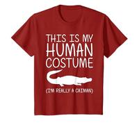 Caiman Déguisement humain Caiman pour Halloween T-Shirt