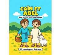 Cain et abel - mon premier coloriage biblique
