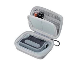 cainda Boîtier Rigide pour Microscope de Poche à LED Carson microbrite Plus 60x-120x (MM-300 et MM-350) et Microscope de BNISE LAKWAR BEBANG 60x-120x, boîtier Rigide, résistant à l'eau et aux Rayures