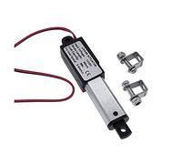 CAINV Actionneur linéaire Actionneur linéaire électrique 30mm 50mm Course DC 12V Actionneur linéaire Moteur 3 0N / 60N / 90N Contrôleur de Moteur linéaire Piston électrique(12V-50mm-30N)