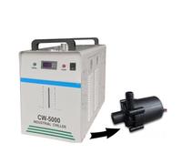 CAINV CW5000 CW5200 CW5202 Refroidisseur d'eau d'air d'industrie for la Machine de CO2 refroidissant l'axe Commande numérique par Ordinateur 150w Co2 Tube 16L/M Équipement de Culture(30w)