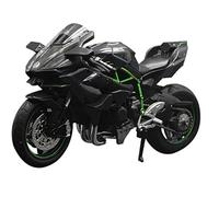 CAIONPLE 1:12 H2 R Moto Moulé sous Pression en Alliage Modèle Jouet Noir H2R Moto DéTachable Collection Noir