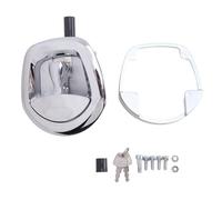 CAIONPLE 1 lot de serrure de porte mécanique de type T pour remorque, hors-piste, serrure mécanique antivol, RV, paddle, entrée, loquet de porte, baldaquin, lampe