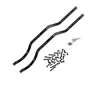 CAIONPLE 2 pièces/ de rails de châssis en acier pour AXIAL SCX10 90027 SCX10 II 90046 90047 RC Auto Crawler Modèle de véhicule
