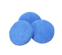 CAIONPLE 3 X Microfibre Mousse éPonge Cire Polonaise Applicateur Tampons Voiture Nettoyage À Domicile