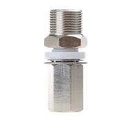 CAIONPLE Adaptateur de D'Antenne S216 3/8' 24 vers SO239 (SO-239) vers Remplacement D'Adaptateur de D'Antenne Fileté 3/8-24