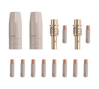 CAIONPLE Buse de protection de revêtement 14 pièces 15AK, scories de soudage antiadhésives, machine européenne de protection du gaz Airless, housse de protection