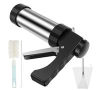 CAIONPLE Churrera Churro Maker Machine à churro Maker en acier inoxydable avec 3 pointes différentes Douille creuse